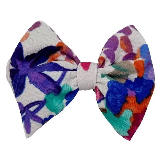 Easter Watercolor Bow