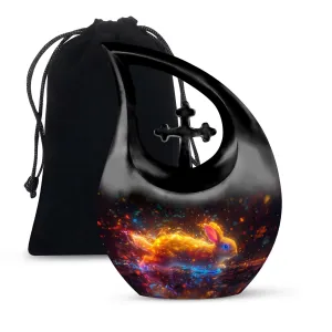 Enchanted Neon Wilderness Urn Distinctive Memorial Reward