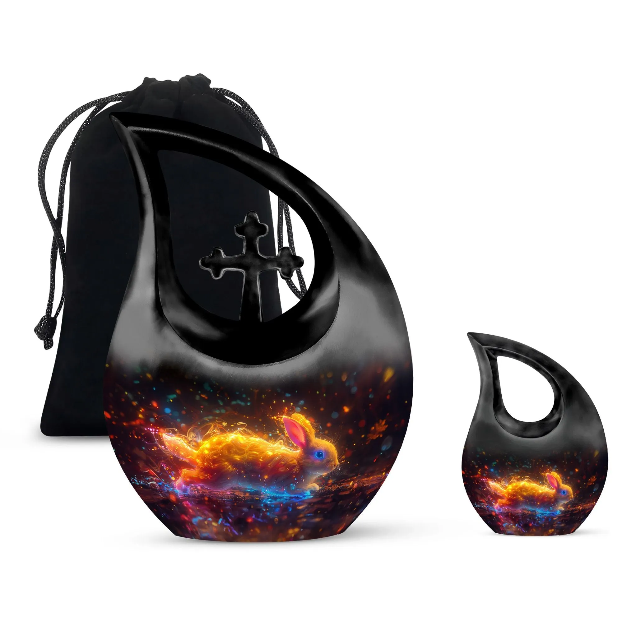 Enchanted Neon Wilderness Urn Distinctive Memorial Reward