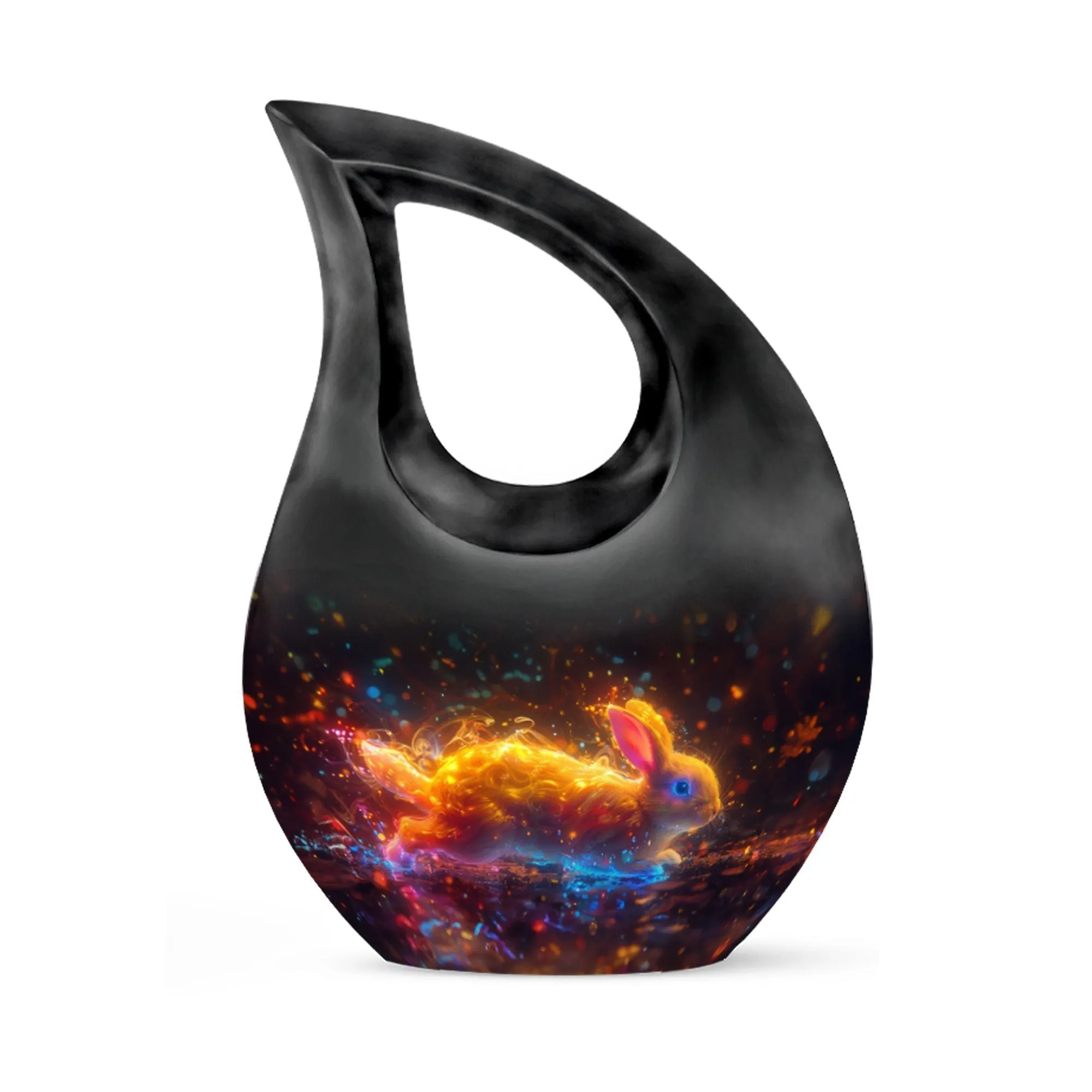 Enchanted Neon Wilderness Urn Distinctive Memorial Reward