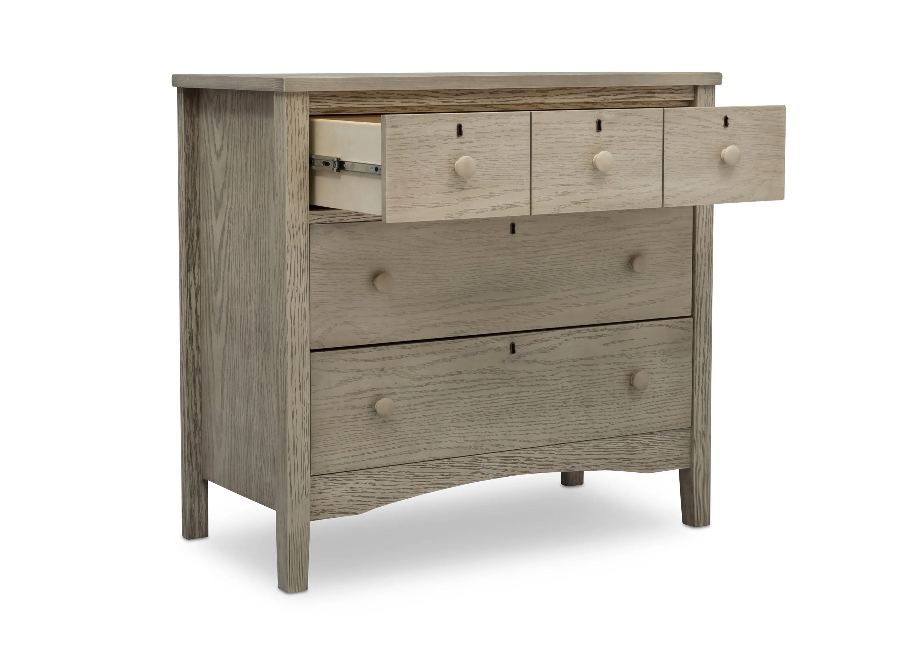 Farmhouse 3 Drawer Dresser with Changing Top