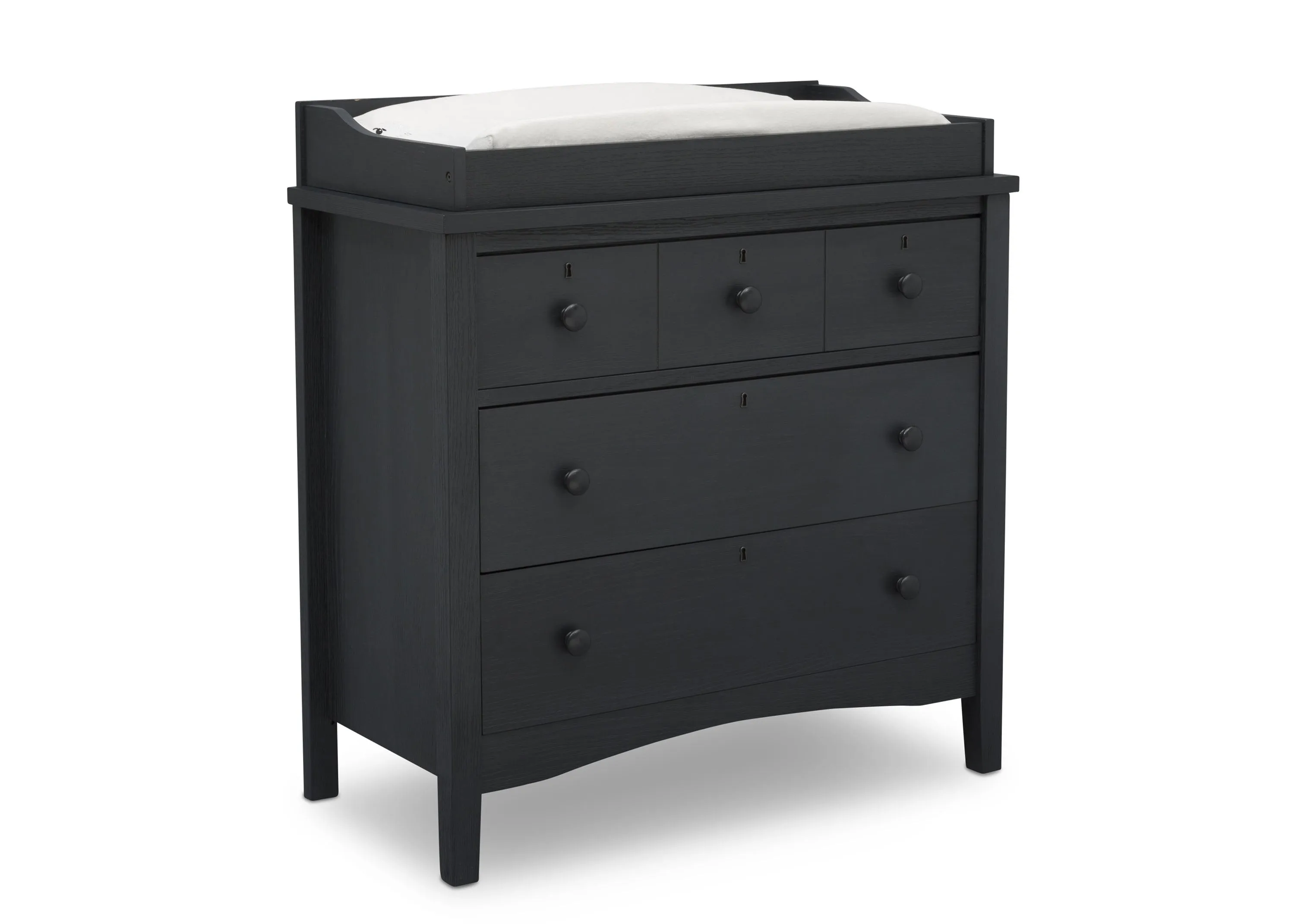 Farmhouse 3 Drawer Dresser with Changing Top