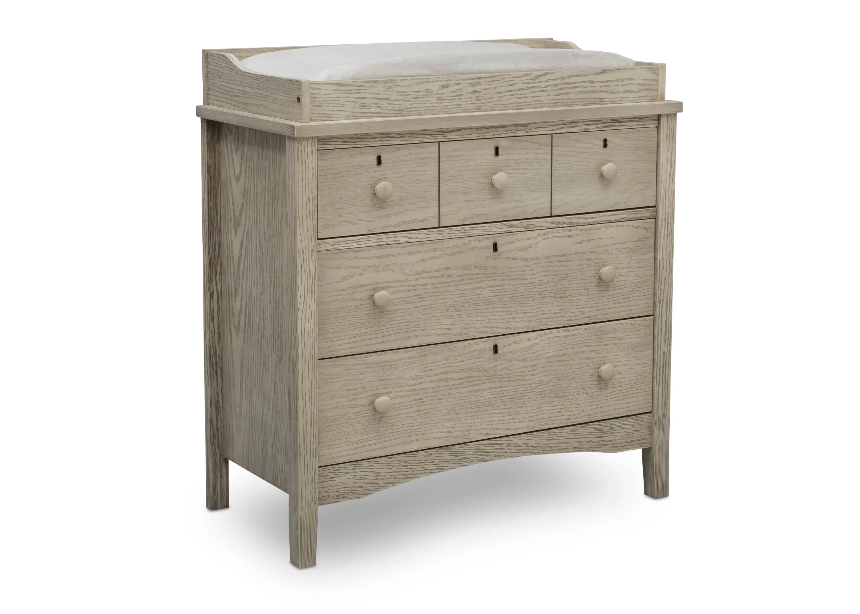 Farmhouse 3 Drawer Dresser with Changing Top
