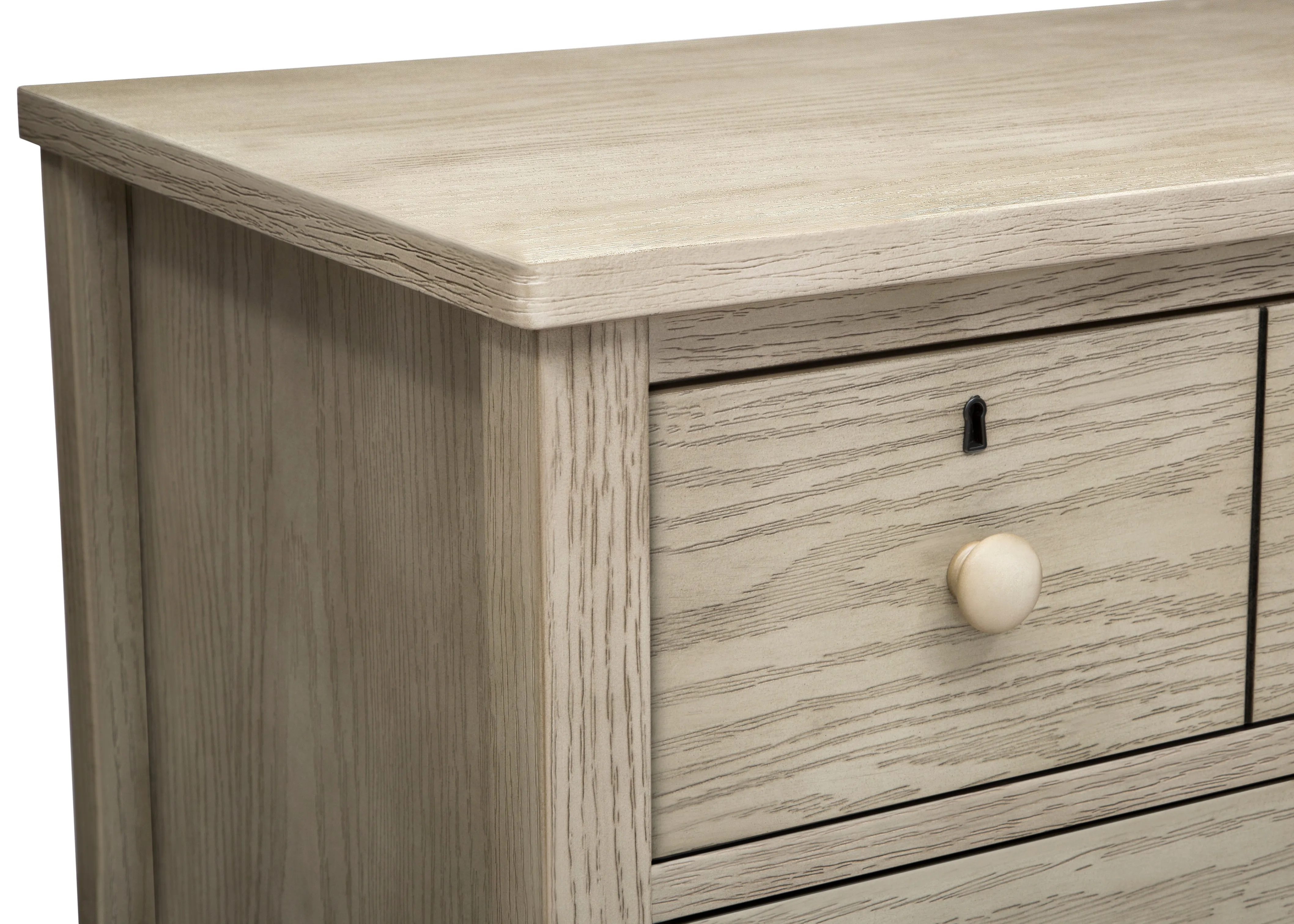 Farmhouse 3 Drawer Dresser with Changing Top