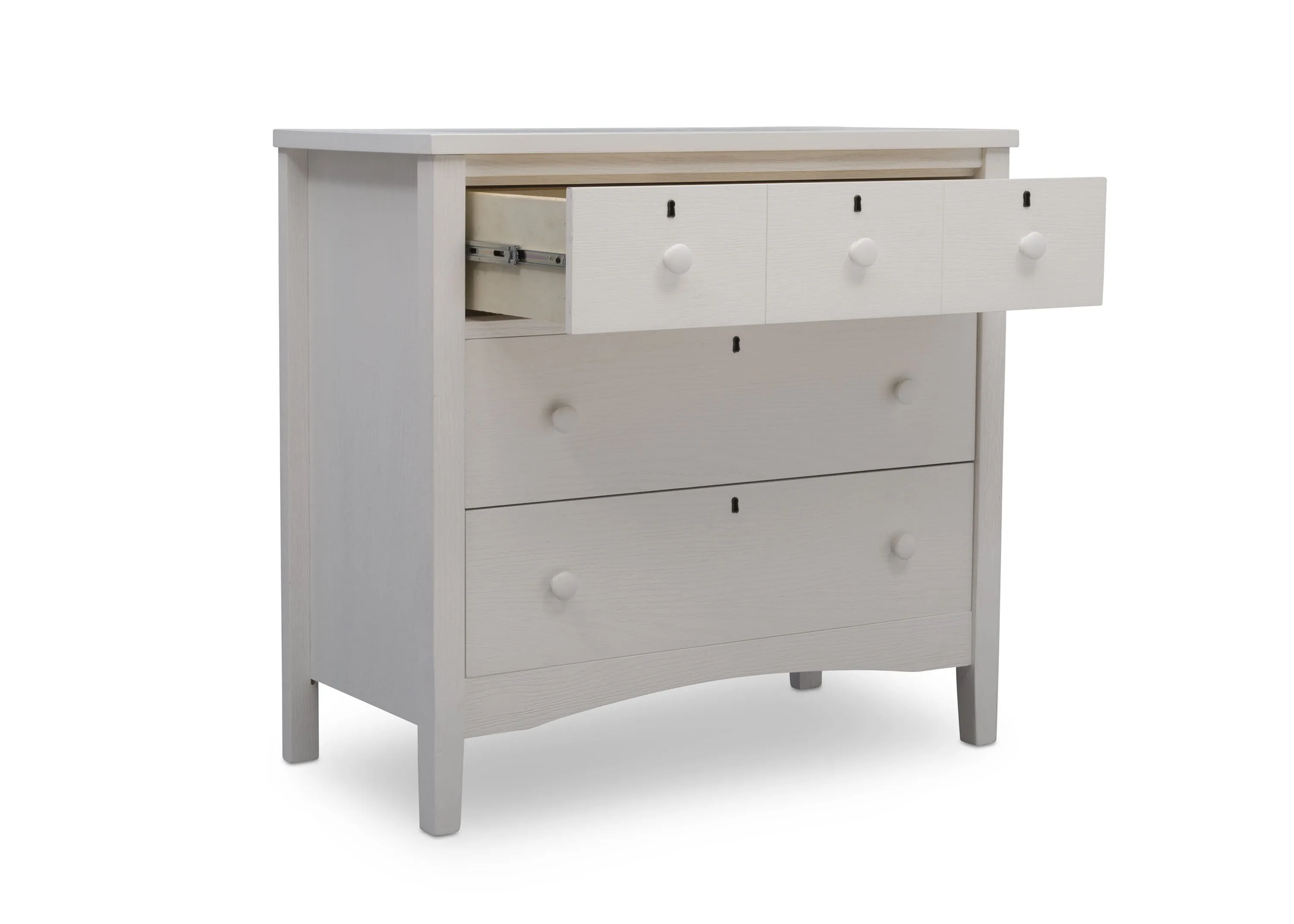 Farmhouse 3 Drawer Dresser with Changing Top