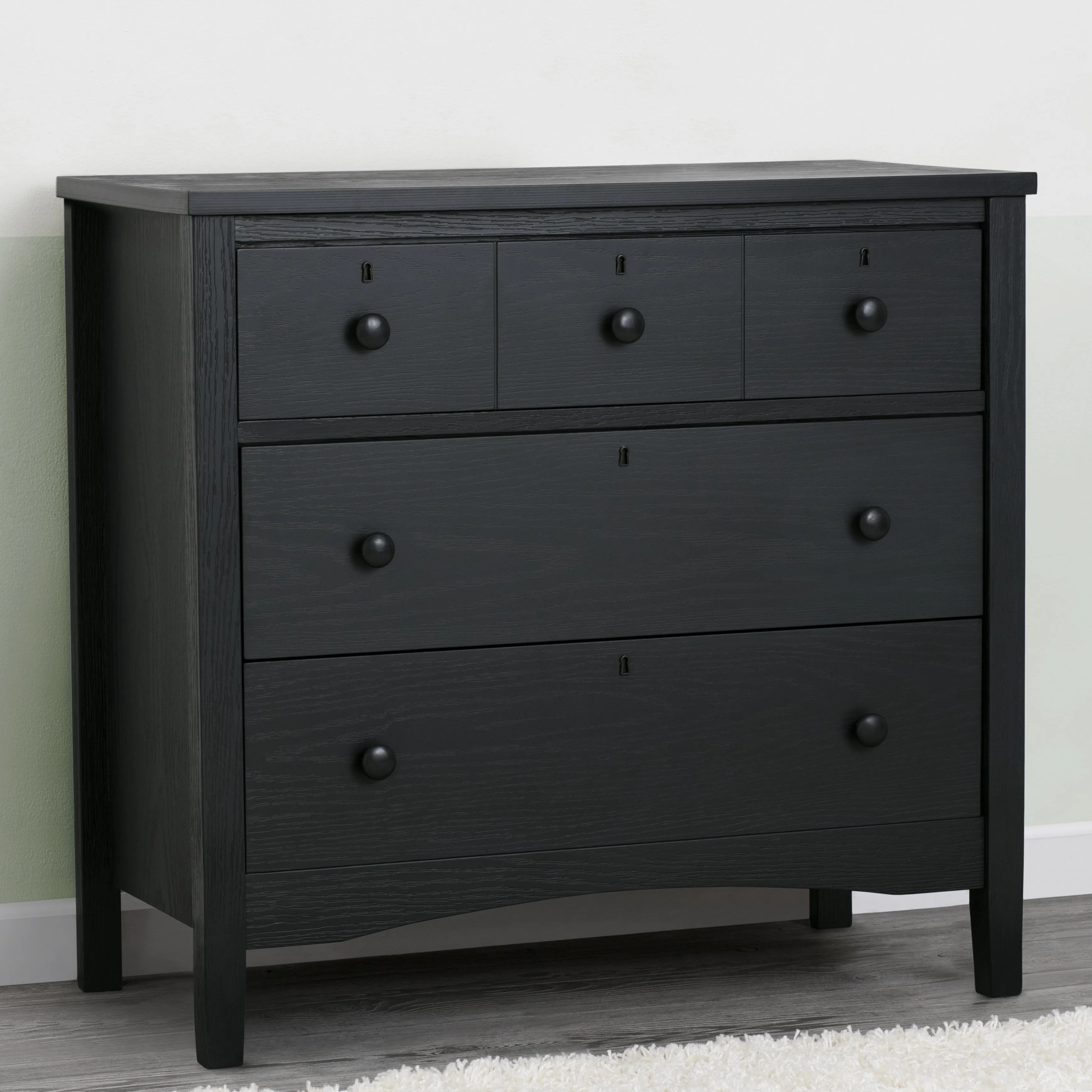 Farmhouse 3 Drawer Dresser with Changing Top