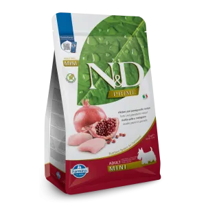 Farmina N&D Prime Grain Free Chicken & Pomegranate Mini Adult Dry Dog Food