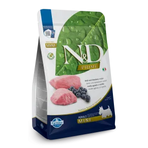 Farmina N&D Prime Grain-Free Lamb & Blueberry Mini Adult Dry Dog Food