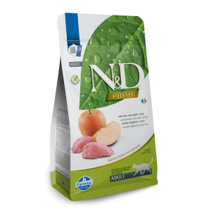 Farmina N&D Prime Grain Free Wild Boar & Apple Adult Dry Cat Food
