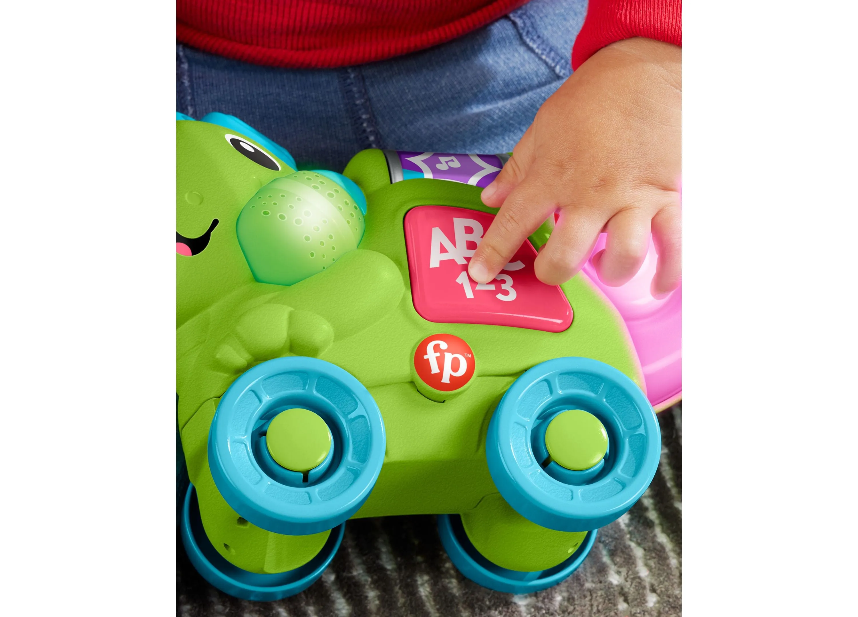 Fisher-Price Link Squad Crawl 'n Colors Chameleon Musical Baby Toy