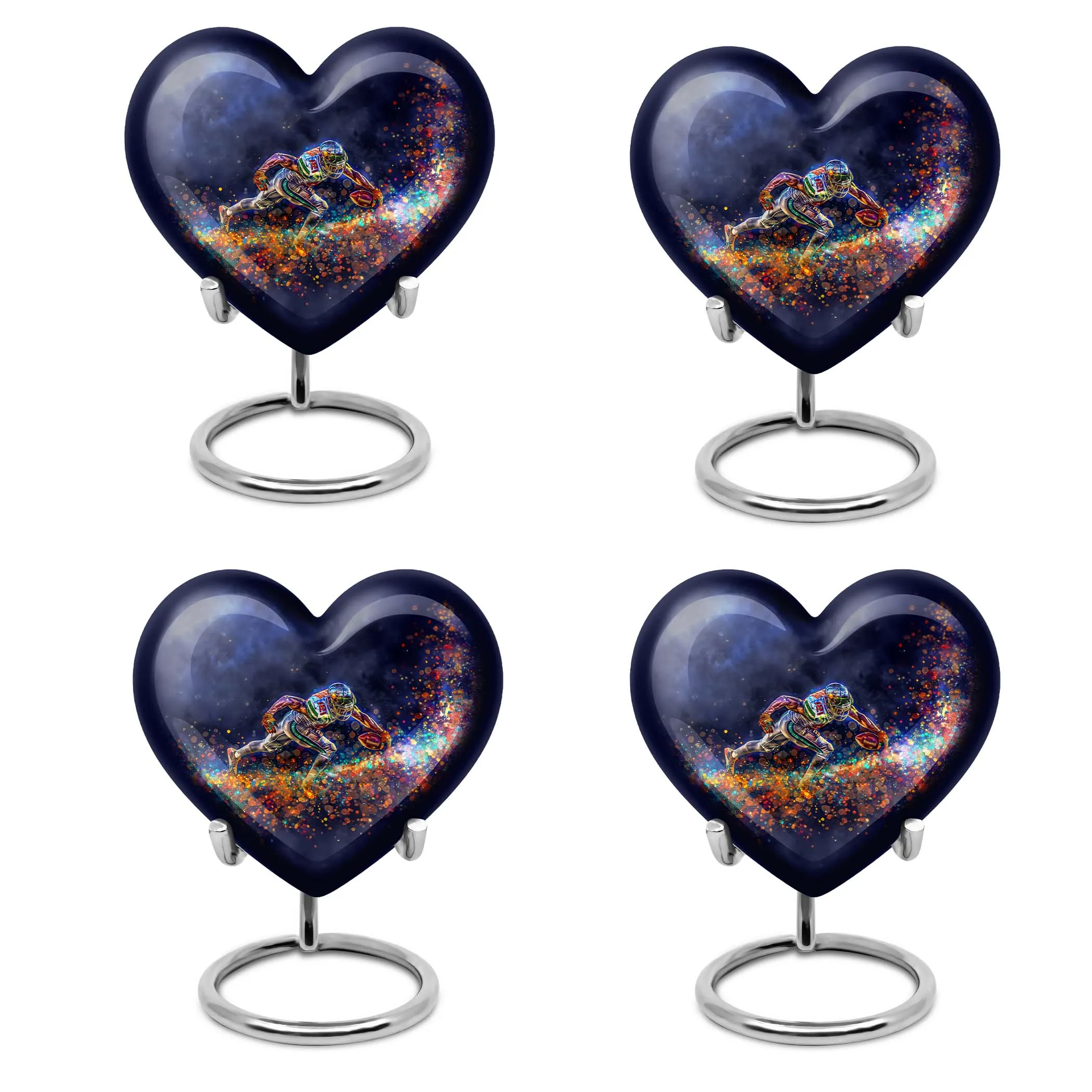 Footboll Tribute: Cherishable Medium Sized Memorial Urn