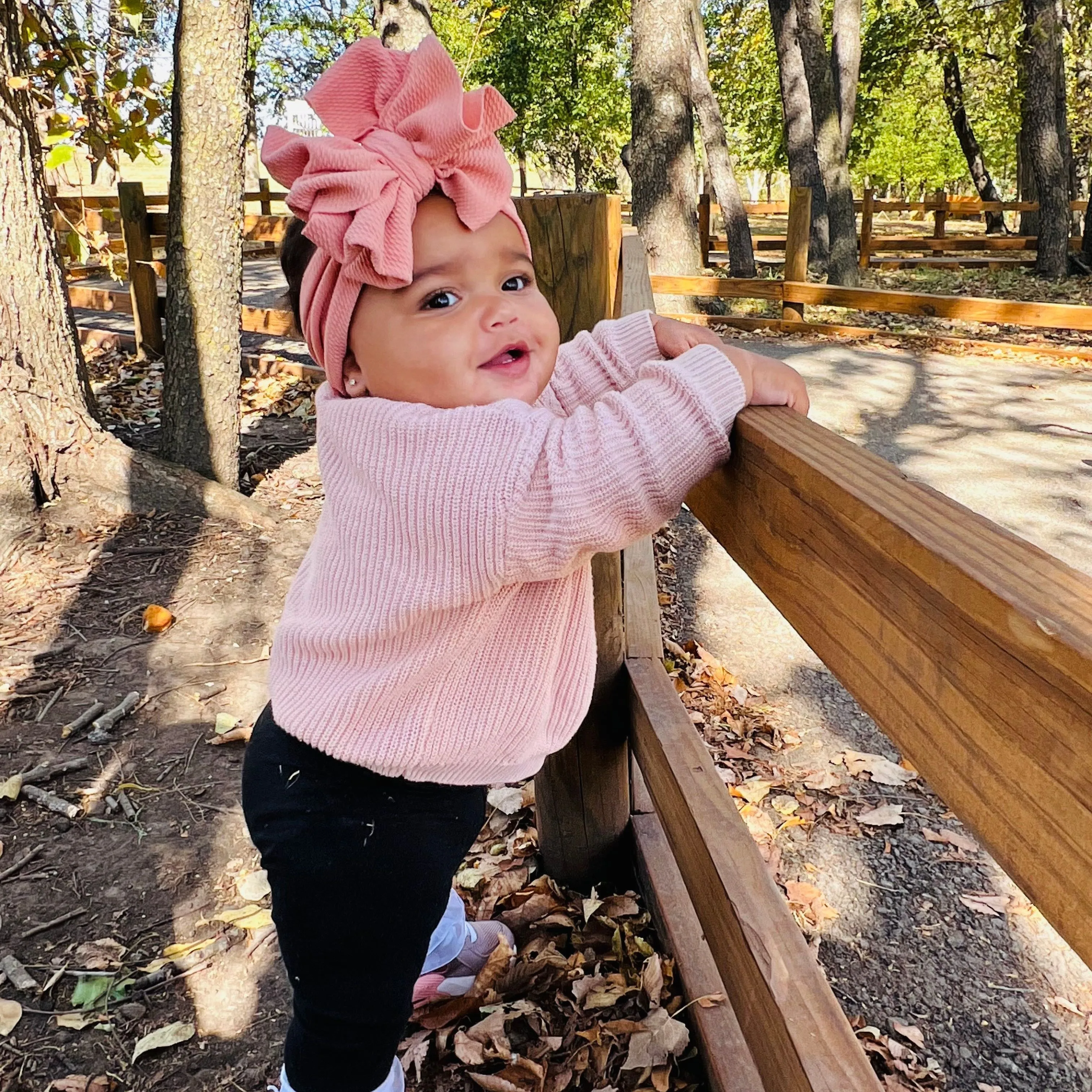 French Rose Headwrap