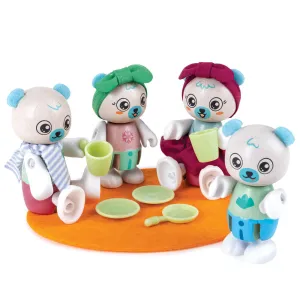 Hape Polar Bear Family - Playful Wooden Animal Figurines