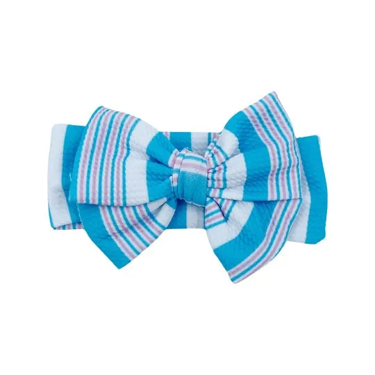Hospital Stripes Headwrap