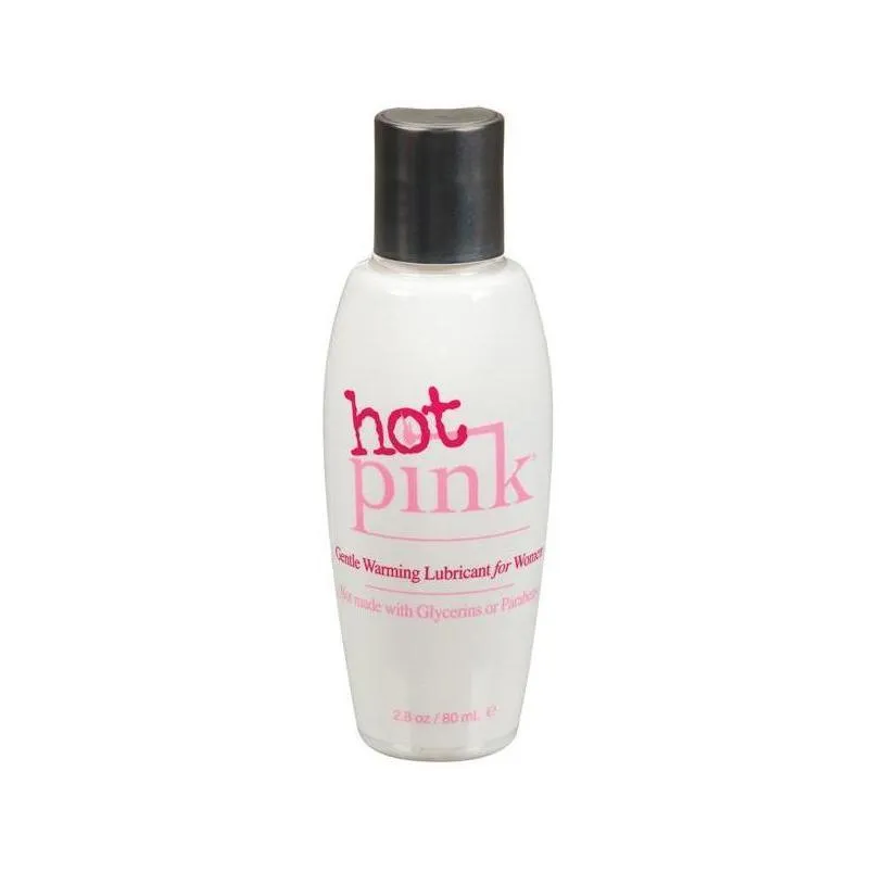 Hot Pink Warming Lubricant - 2.8 oz Bottle