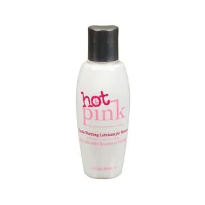Hot Pink Warming Lubricant - 2.8 oz Bottle