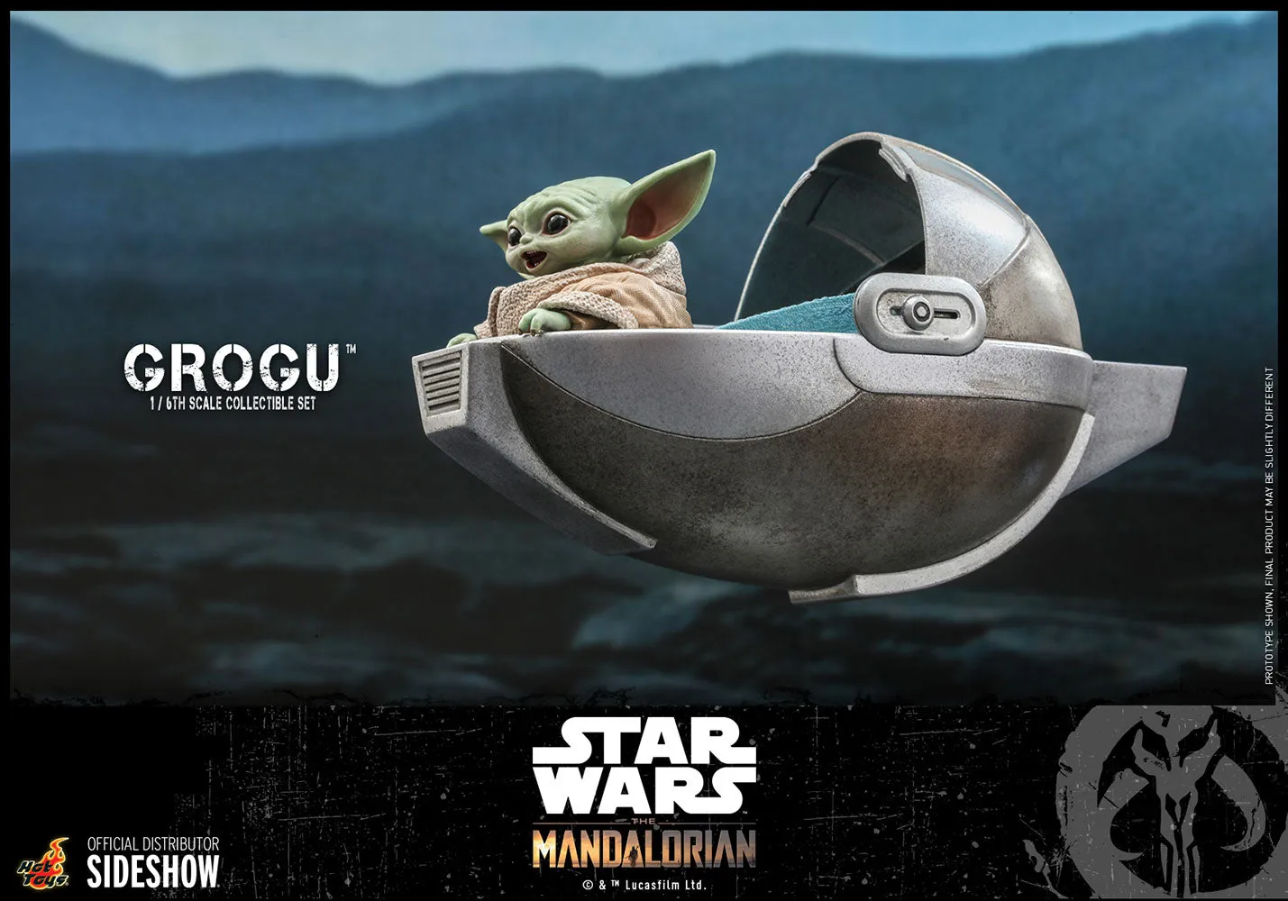 Hot Toys - Grogu™ Sixth Scale Figure Set (The Mandalorian)