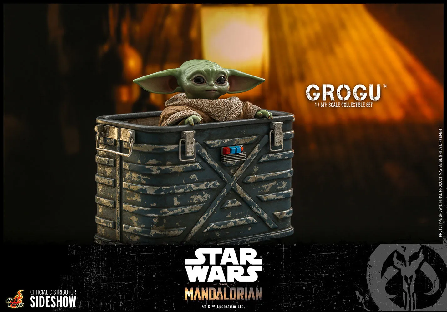 Hot Toys - Grogu™ Sixth Scale Figure Set (The Mandalorian)