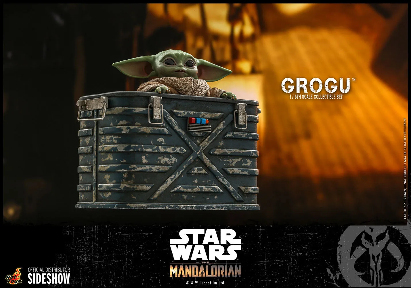 Hot Toys - Grogu™ Sixth Scale Figure Set (The Mandalorian)