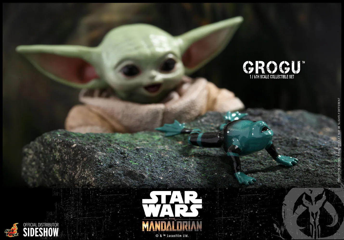 Hot Toys - Grogu™ Sixth Scale Figure Set (The Mandalorian)