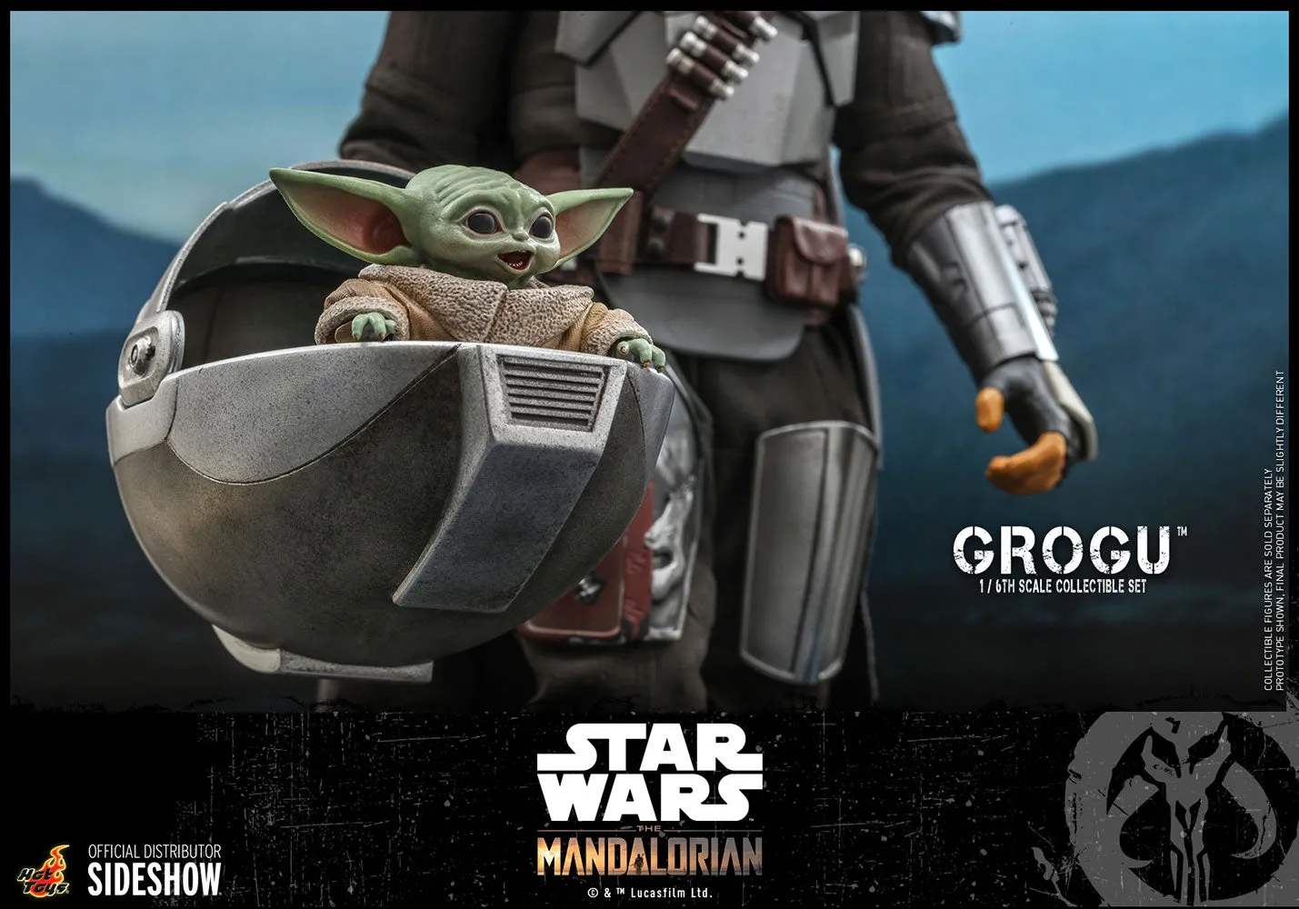 Hot Toys - Grogu™ Sixth Scale Figure Set (The Mandalorian)