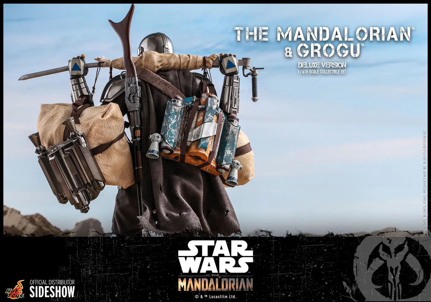 Hot Toys The Mandalorian™ and Grogu™ (Deluxe Version)