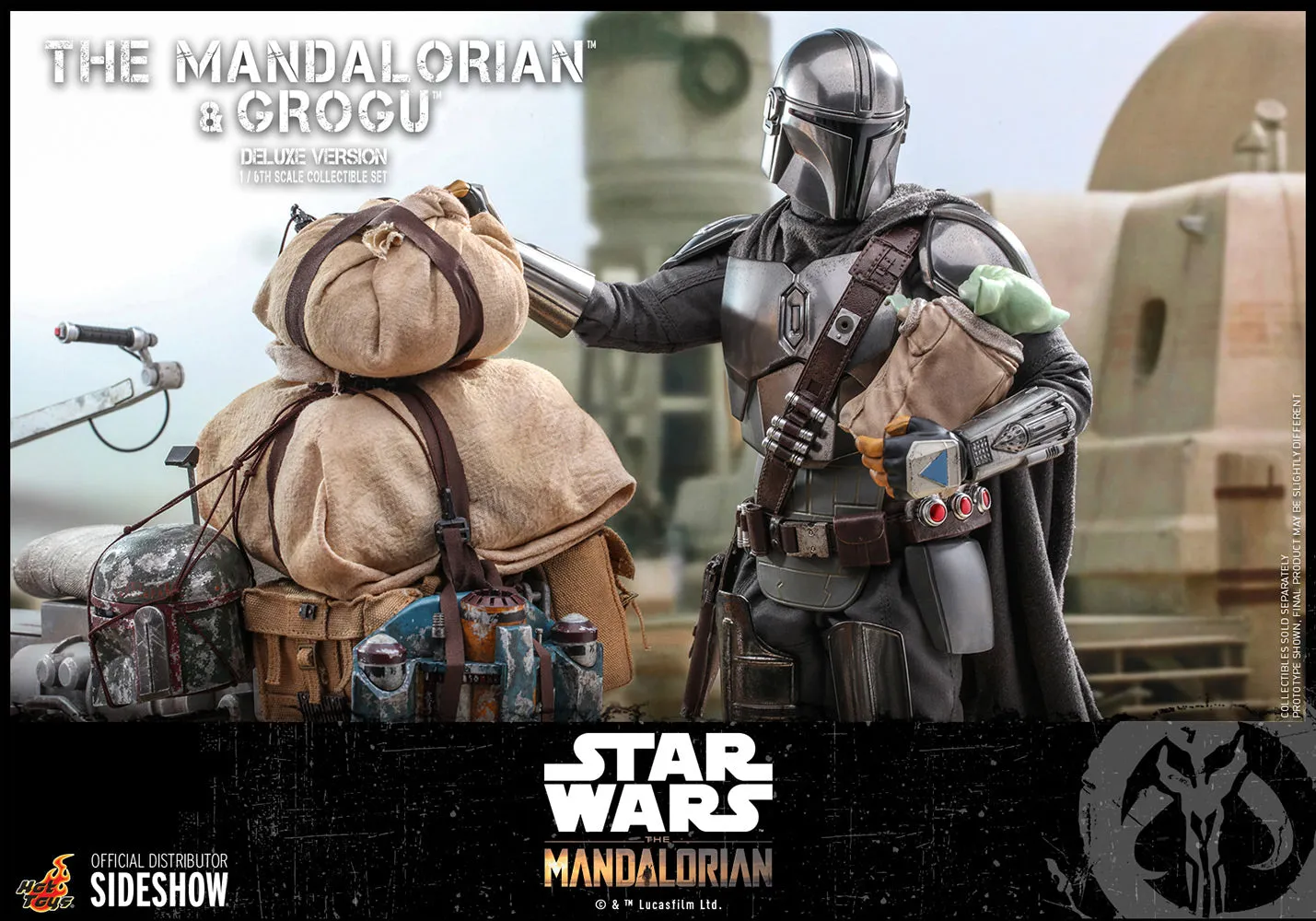 Hot Toys The Mandalorian™ and Grogu™ (Deluxe Version)