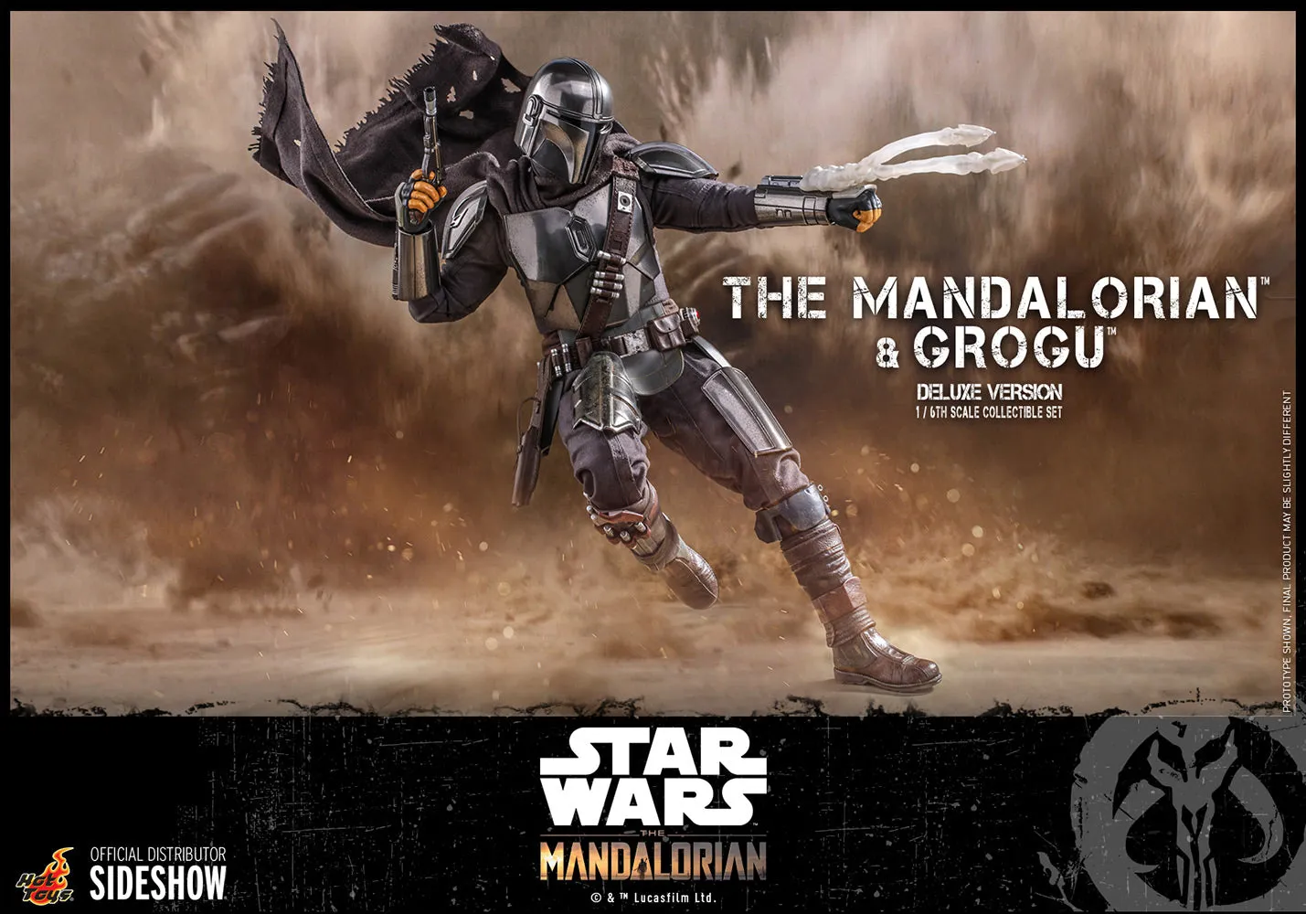 Hot Toys The Mandalorian™ and Grogu™ (Deluxe Version)