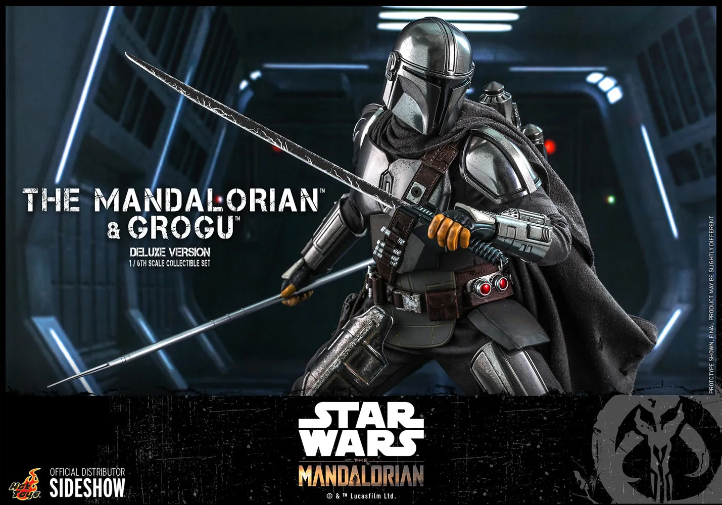 Hot Toys The Mandalorian™ and Grogu™ (Deluxe Version)