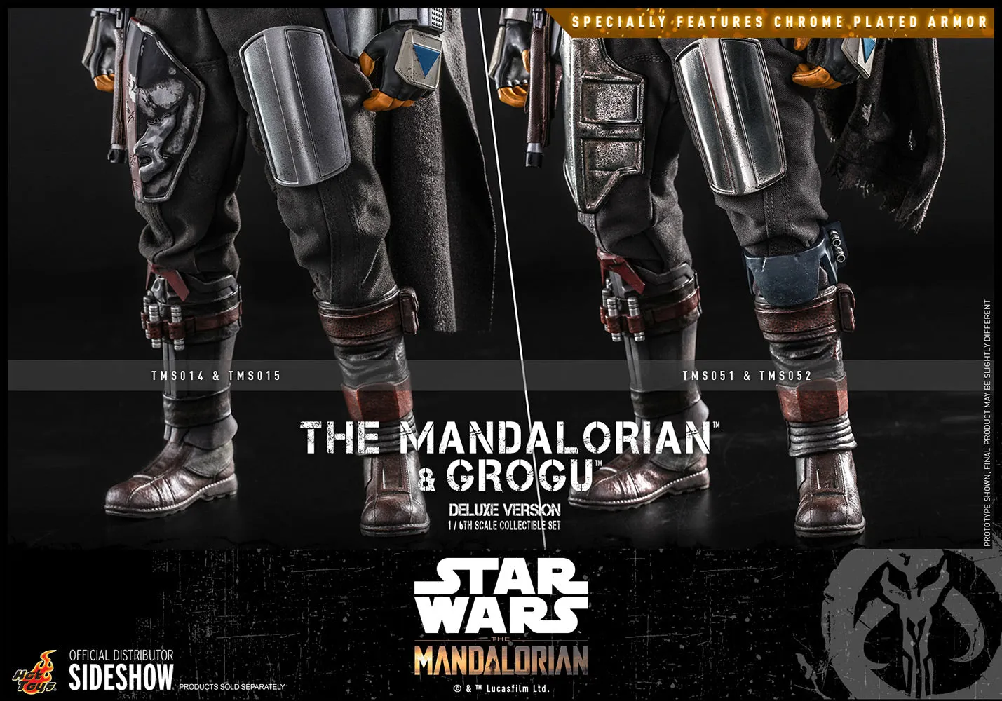 Hot Toys The Mandalorian™ and Grogu™ (Deluxe Version)