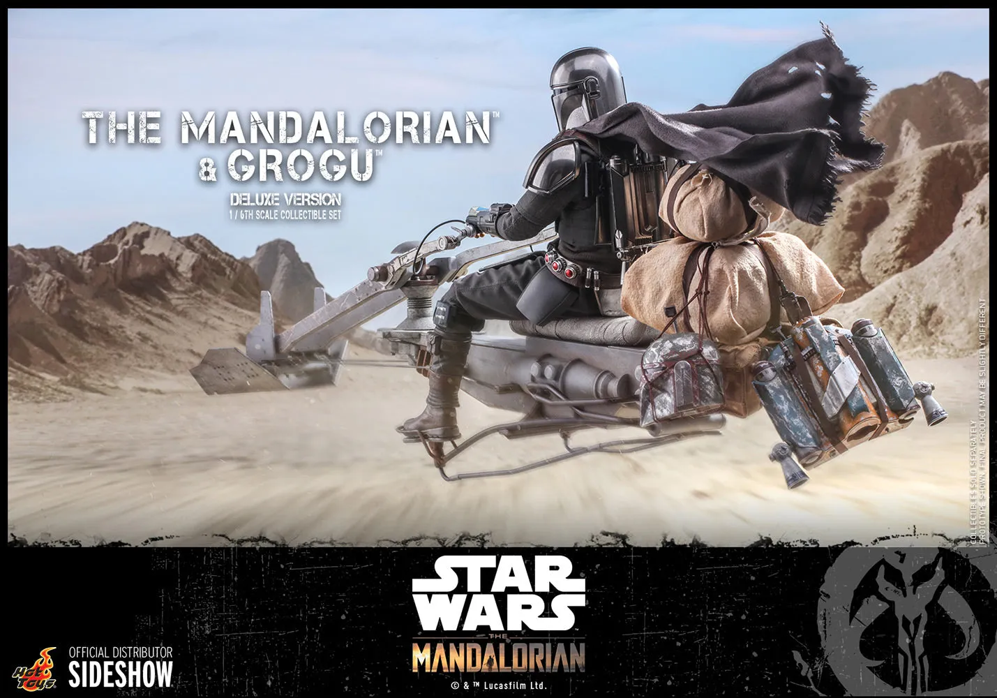 Hot Toys The Mandalorian™ and Grogu™ (Deluxe Version)