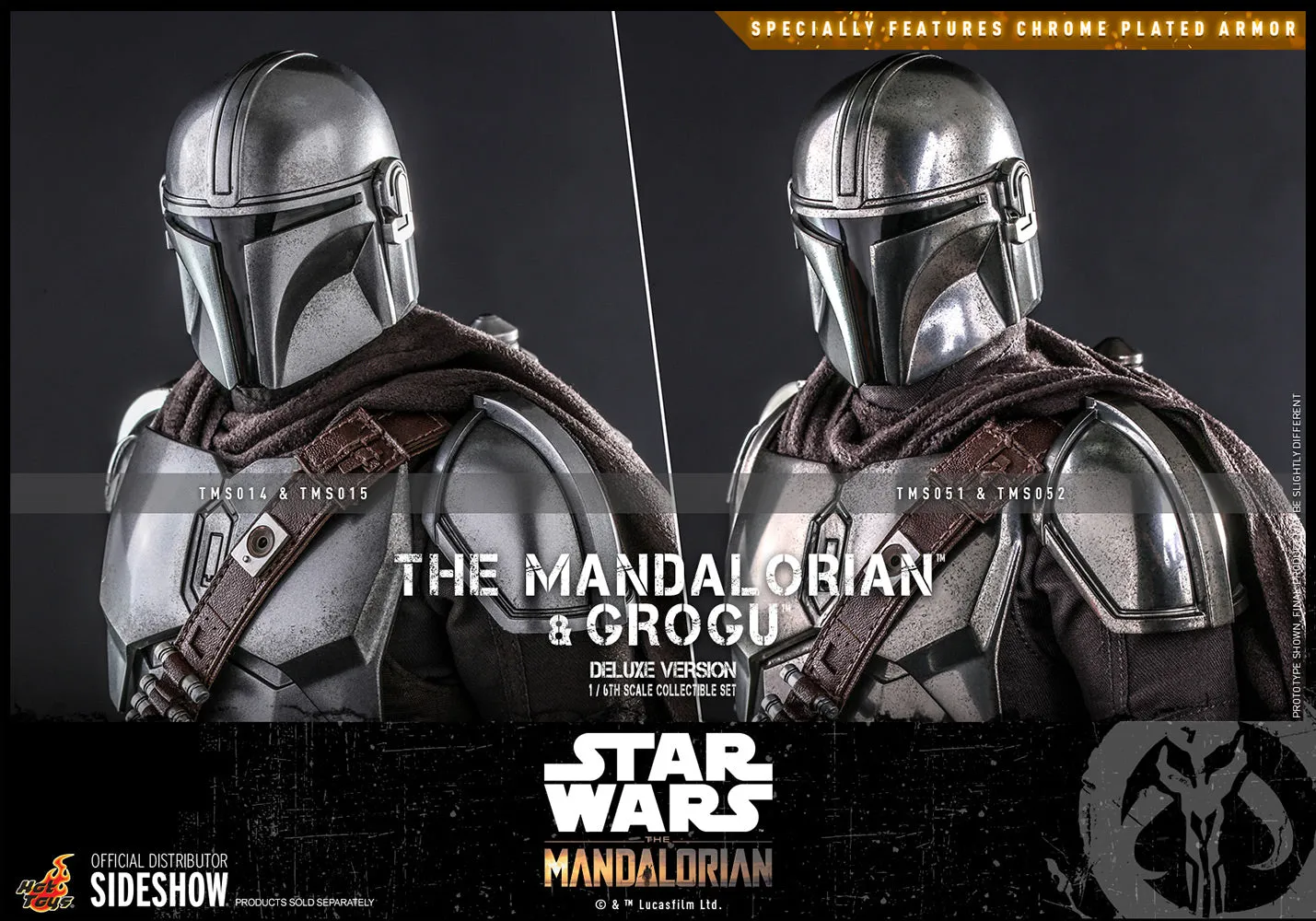 Hot Toys The Mandalorian™ and Grogu™ (Deluxe Version)