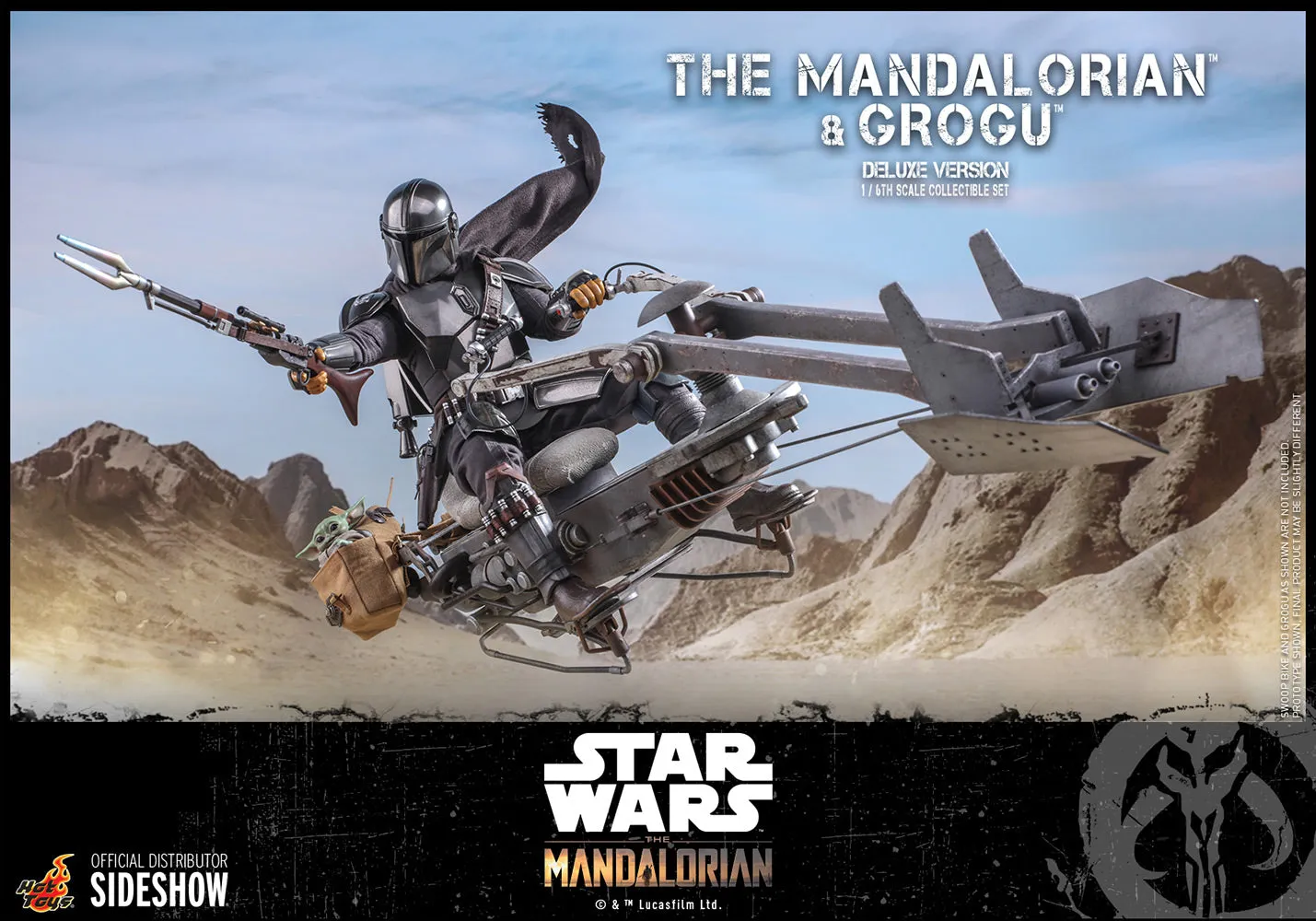 Hot Toys The Mandalorian™ and Grogu™ (Deluxe Version)