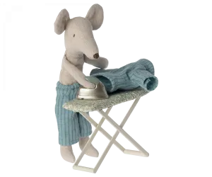 Iron and Ironing Board, Mouse - GREEN