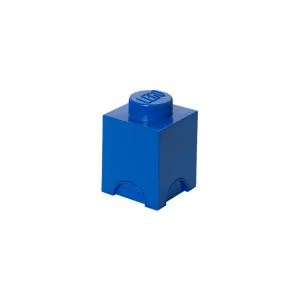 LEGO Bright Blue Storage Brick 1 - Stackable Organizer