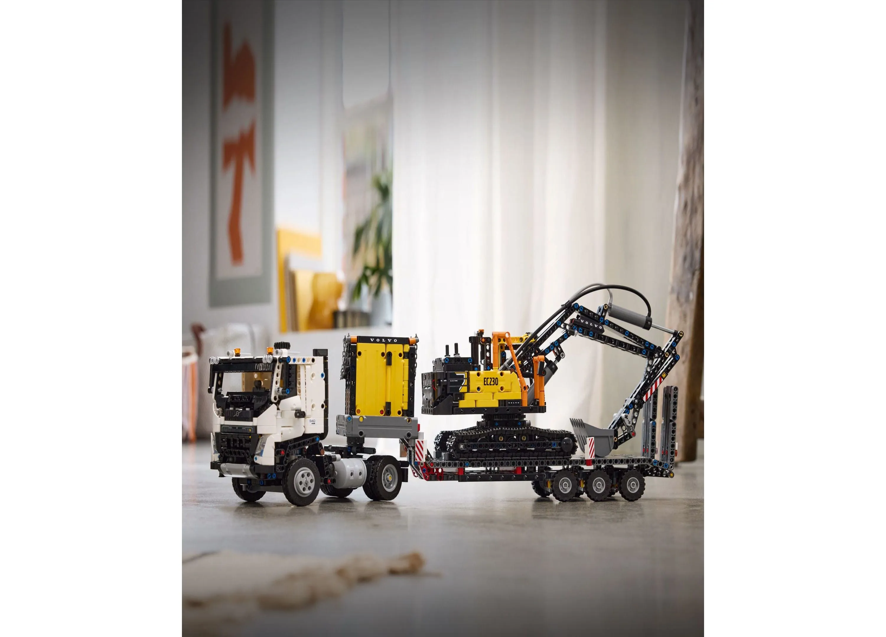 LEGO Technic Volvo FMX Truck and EC230 Electric Excavator Set - 2274 Pieces