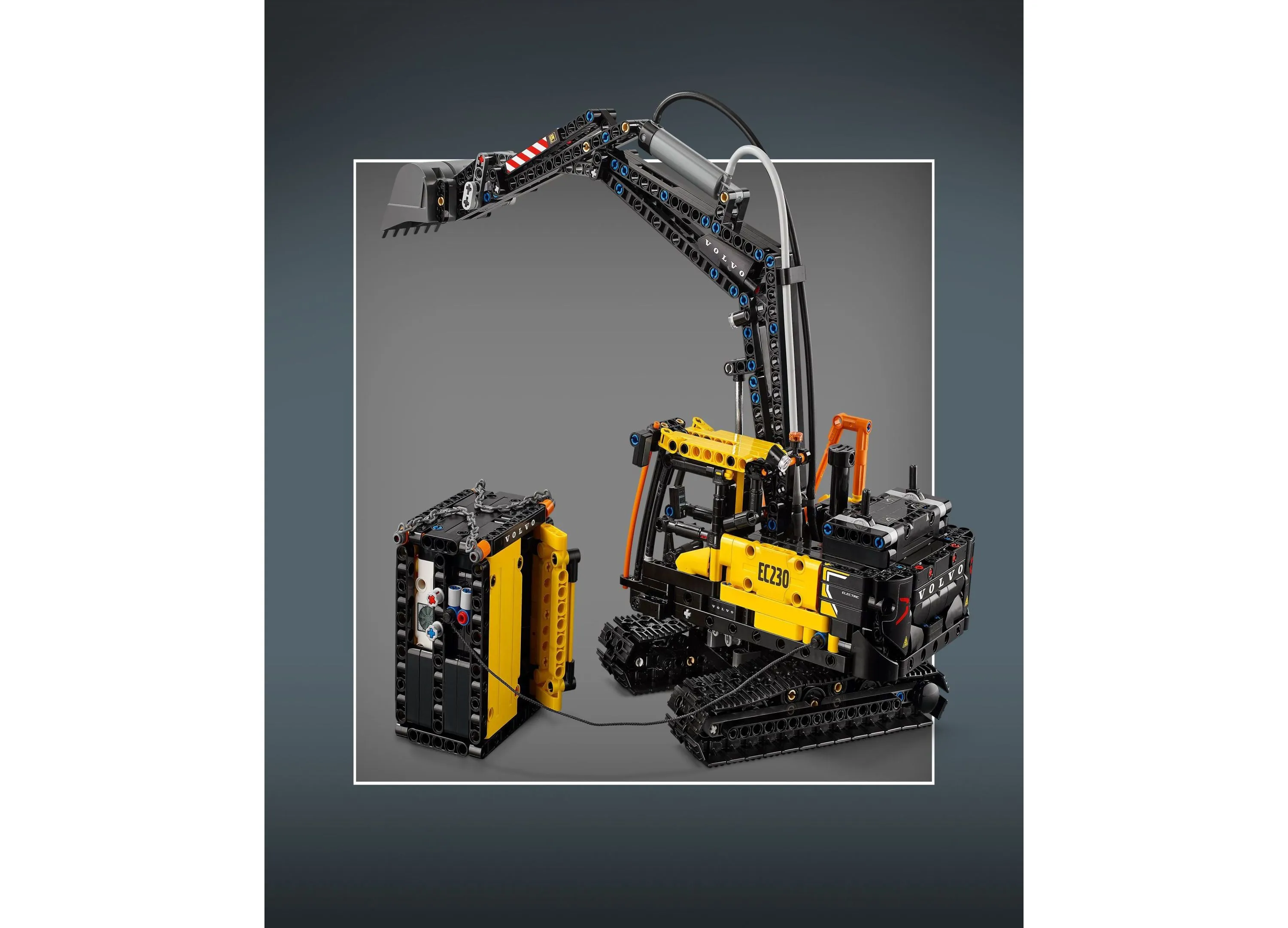 LEGO Technic Volvo FMX Truck and EC230 Electric Excavator Set - 2274 Pieces