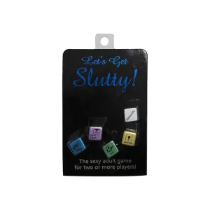 Let's Get Slutty Sex Dice Game