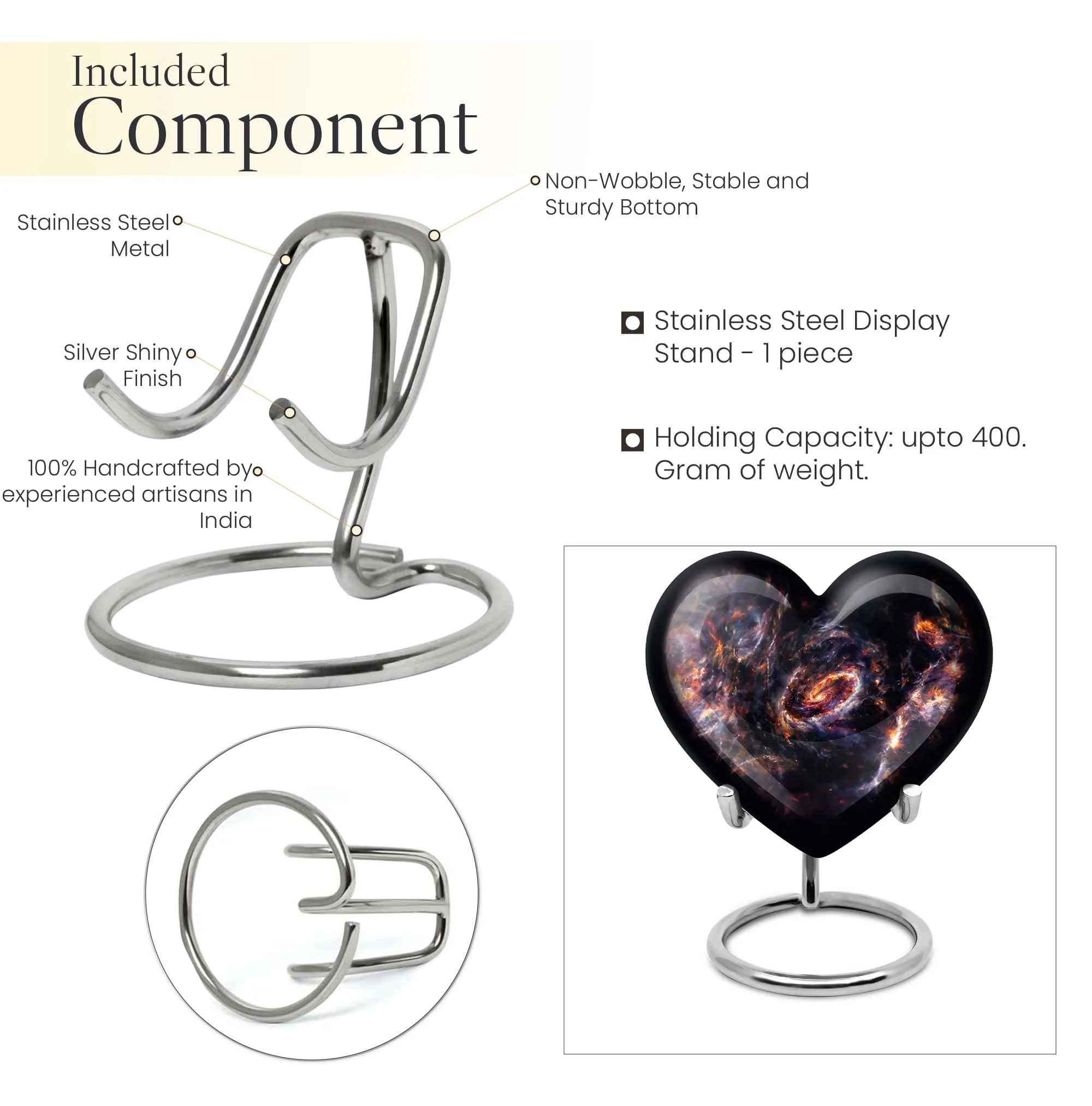 Love's Embrace - Exquisite Galaxy Theme Urn Tribute
