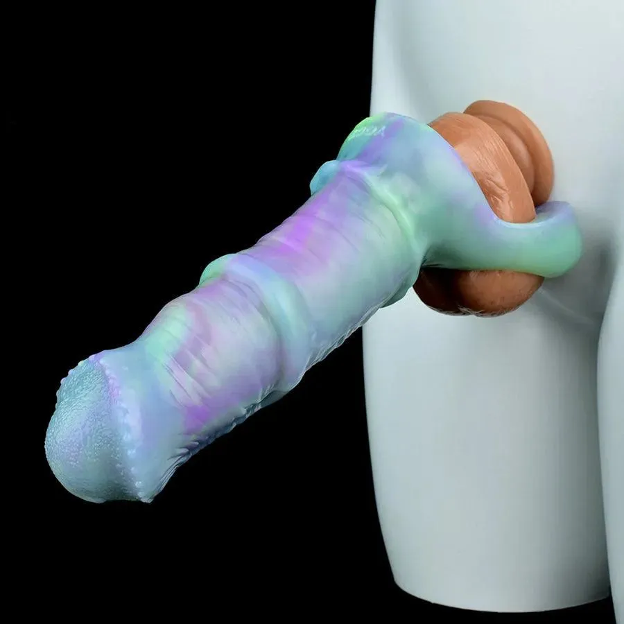 Luminous Silicone Horse Penis Extender