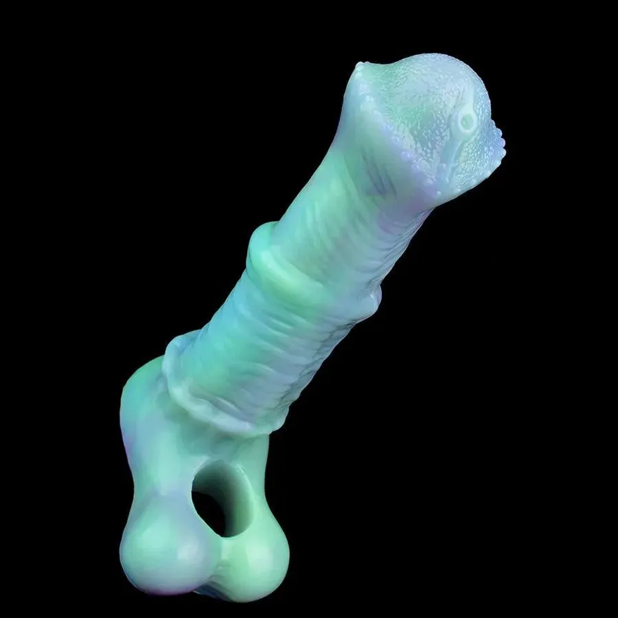 Luminous Silicone Horse Penis Extender