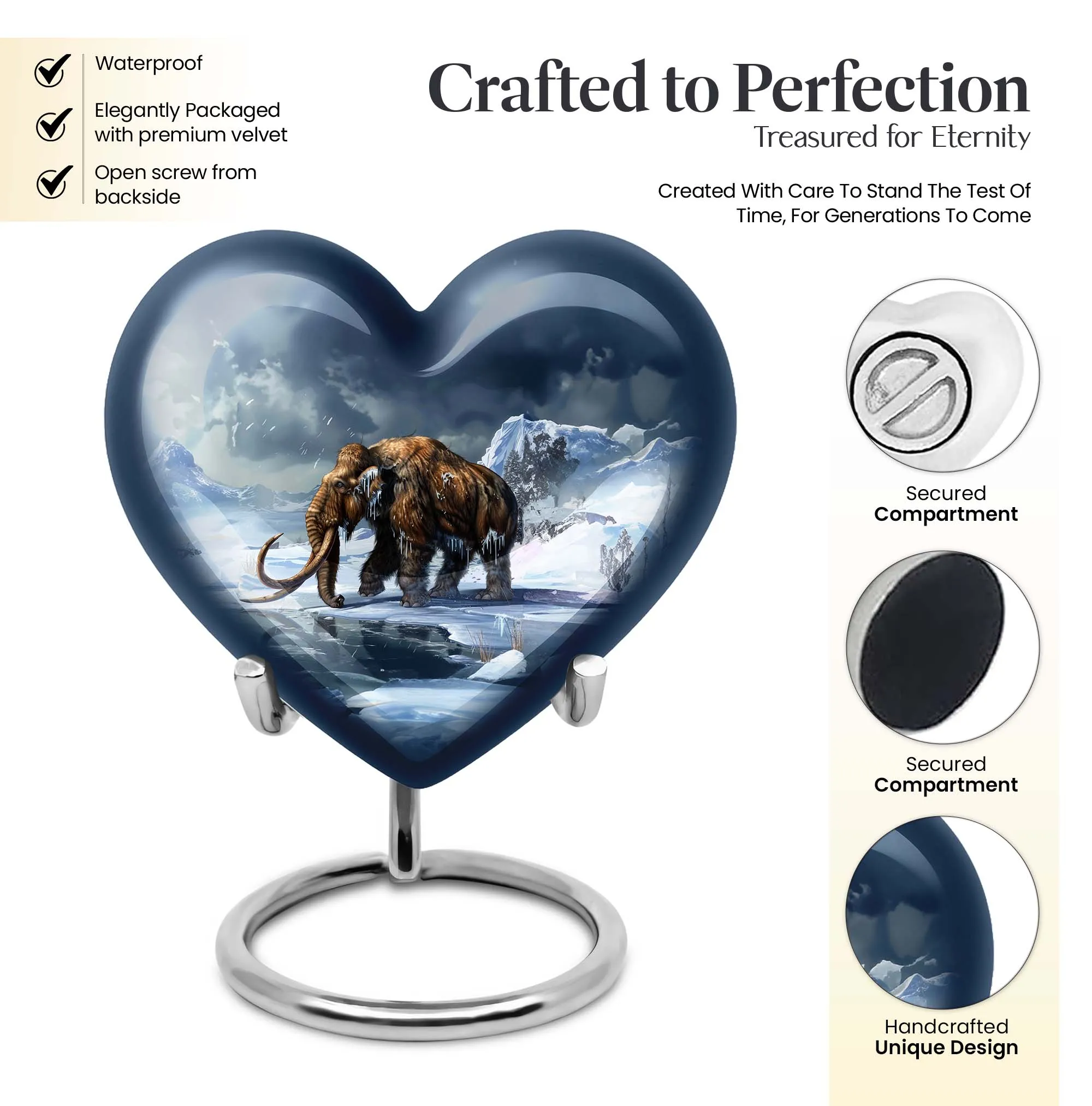 Mammoth Eternity - Funeral Ash and Cremation Grandeur Showcase