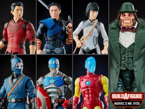Marvel Legends Shang-Chi Wave 1 set of 6 BAF Marvel's Mr. Hyde Action Figures