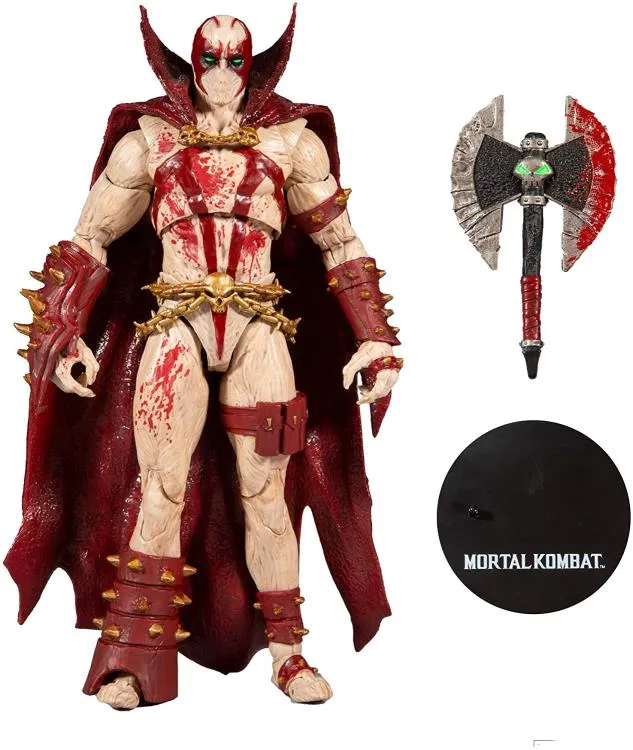 McFarlane Toys Mortal Kombat XI Spawn (Blood Feud Hunter Ver.) Action Figure