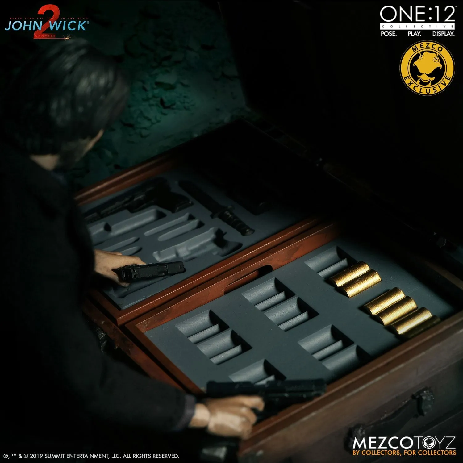 Mezco Toyz ONE:12 Collective John Wick Chapter 2 John Wick Deluxe Edition Exclusive Action Figure