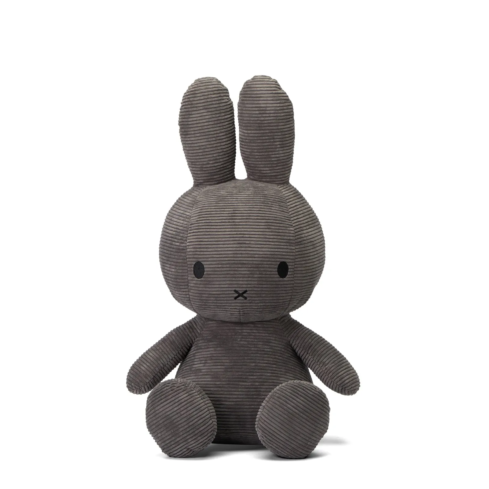 Miffy Sitting Corduroy - Grey