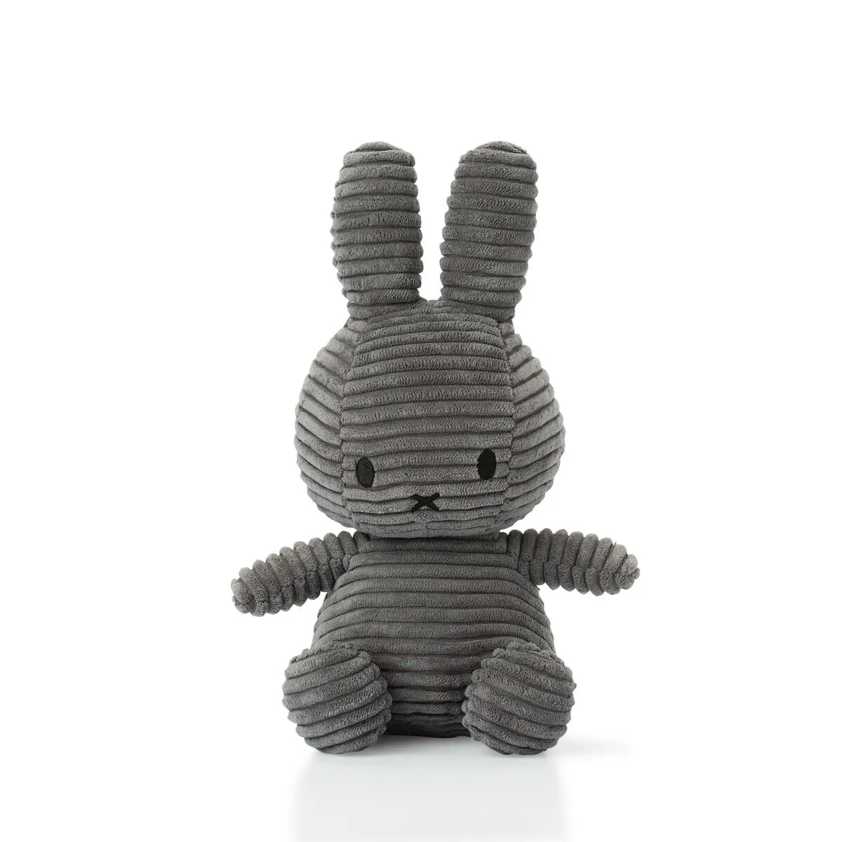 Miffy Sitting Corduroy - Grey