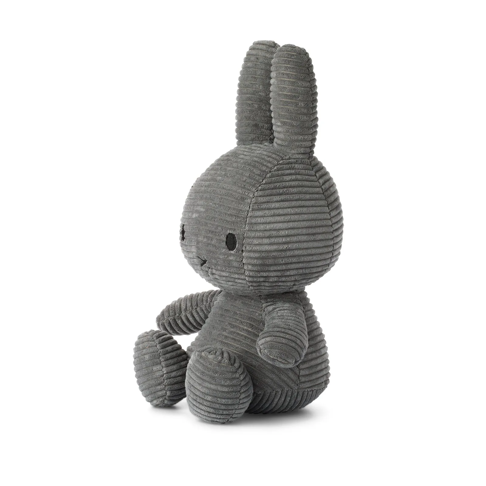 Miffy Sitting Corduroy - Grey