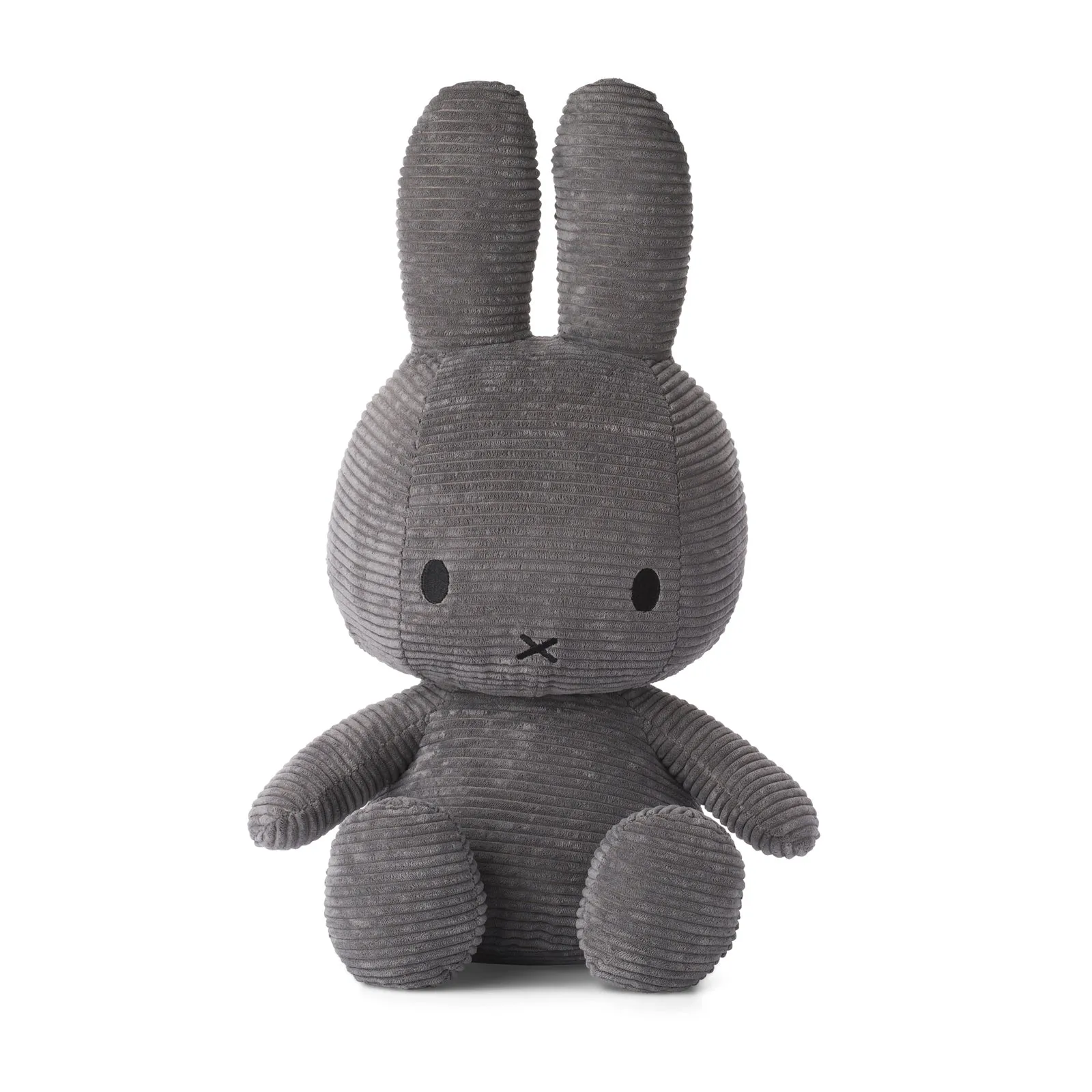 Miffy Sitting Corduroy - Grey