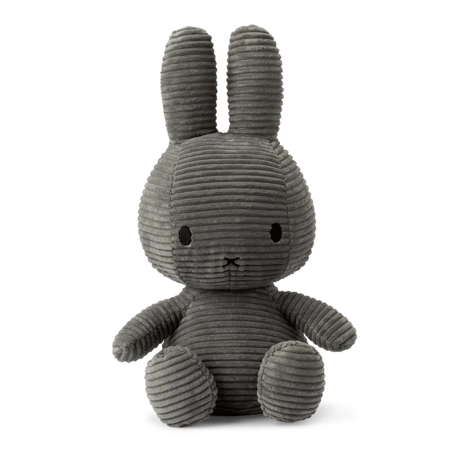 Miffy Sitting Corduroy - Grey